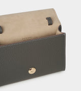 Isidora Mini Grigio Scuro Martellato